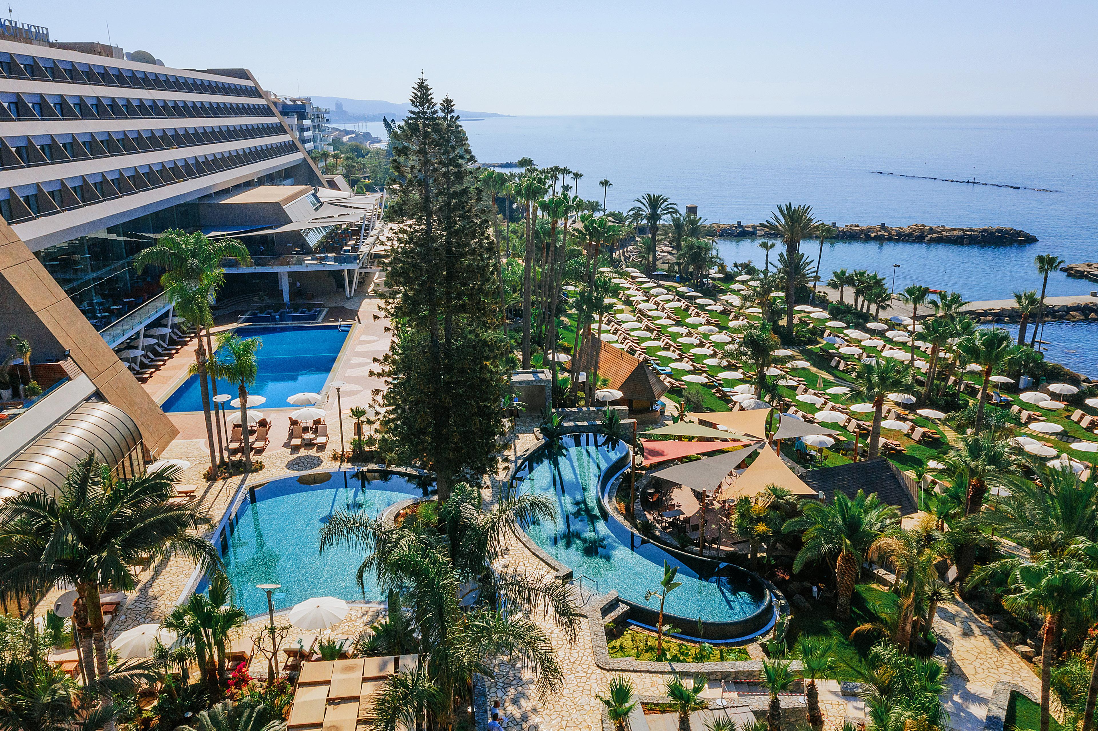 Amathus Beach Hotel Limassol Eksteriør billede Nissi Beach Hotel